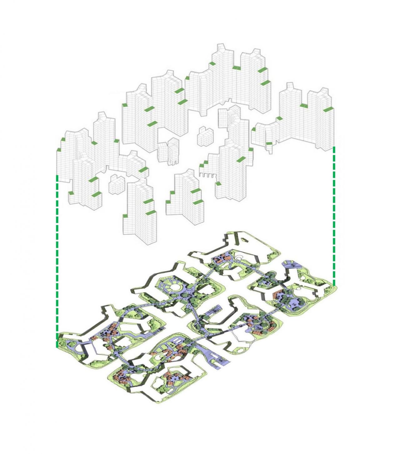 BIM建筑|百子湾公租房(燕保·百湾家园)/ MAD公布首个建成公租房项目 BIM建筑|百子湾公租房(燕保·百湾家园)/ MAD公布首个建成公租房项目