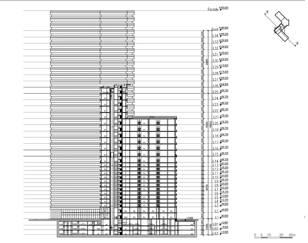 BIM建筑|广州南沙建滔广场 / Aedas BIM建筑|广州南沙建滔广场 / Aedas