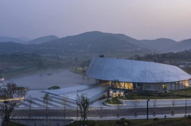 BIM建筑|眺望泰山的窗口:泰山佑游客中心 | line+WORK-BIM建筑网