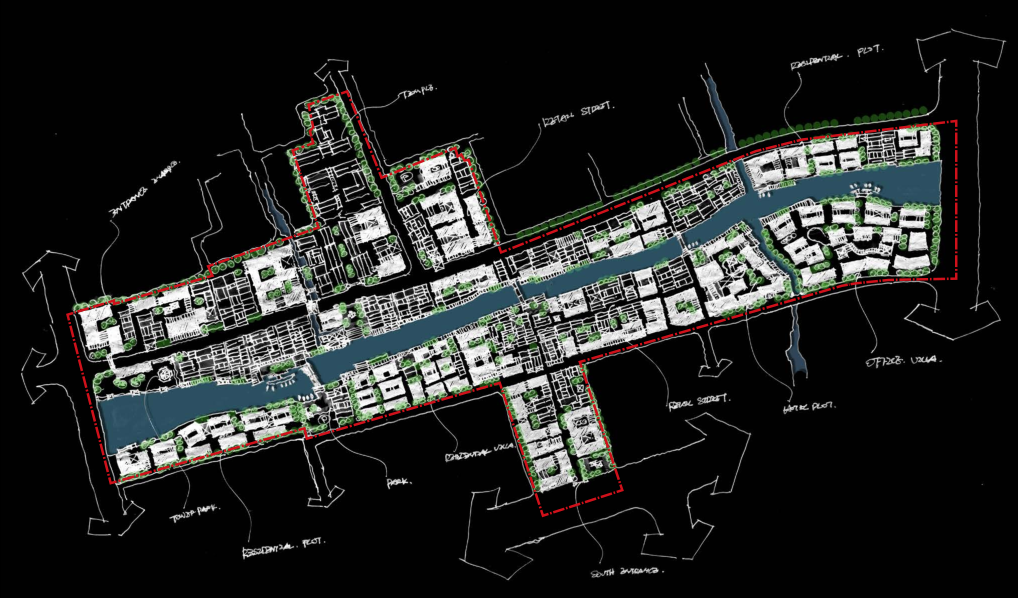 BIM建筑|城市核心区再开发设计思考 / ZWA卓时水石 BIM建筑|城市核心区再开发设计思考 / ZWA卓时水石