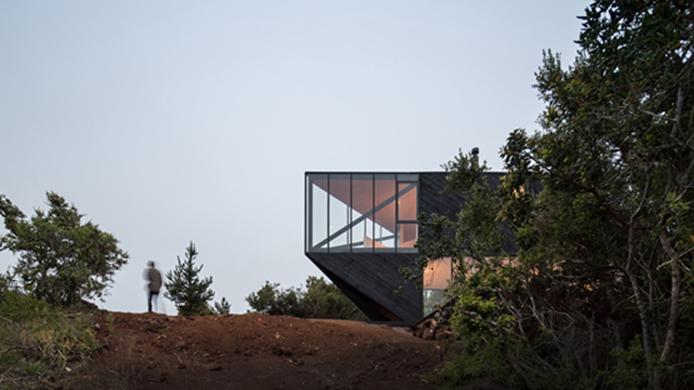 BIM建筑|2DM Arquitectos在智利海岸建造多面体度假小屋 BIM建筑|2DM Arquitectos在智利海岸建造多面体度假小屋