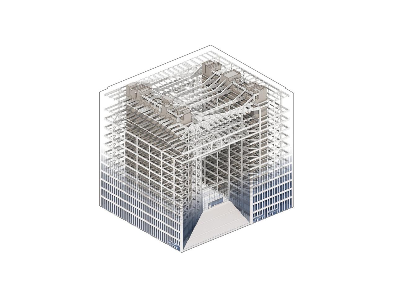 BIM建筑|上海上汽大众技术中心 / HPP建筑事务所 BIM建筑|上海上汽大众技术中心 / HPP建筑事务所