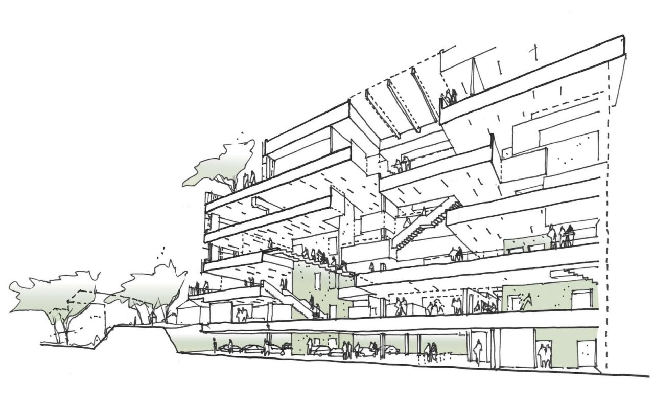 BIM建筑|Mercantec Midtbyens 体育馆 / Cubo 建筑事务所 BIM建筑|Mercantec Midtbyens 体育馆 / Cubo 建筑事务所