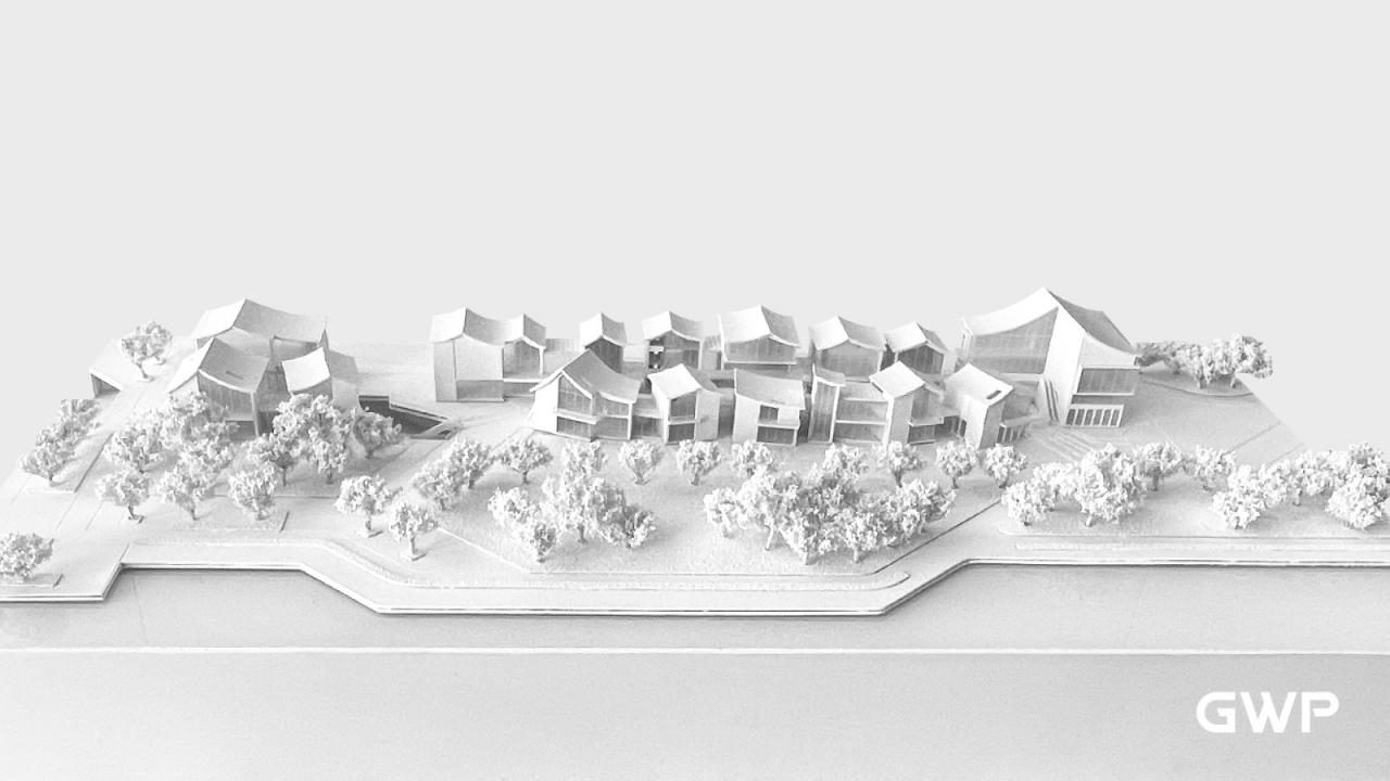 BIM建筑|杭州临安苕溪公园文化休闲商业街 / GWP作品 BIM建筑|杭州临安苕溪公园文化休闲商业街 / GWP作品