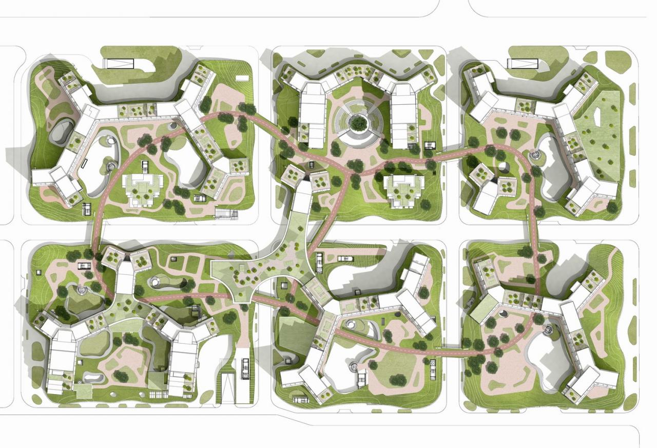 BIM建筑|百子湾公租房(燕保·百湾家园)/ MAD公布首个建成公租房项目 BIM建筑|百子湾公租房(燕保·百湾家园)/ MAD公布首个建成公租房项目