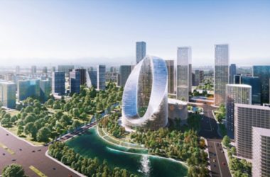 BIM建筑|BIG在杭州设计“无限环”摩天大楼-BIM建筑网