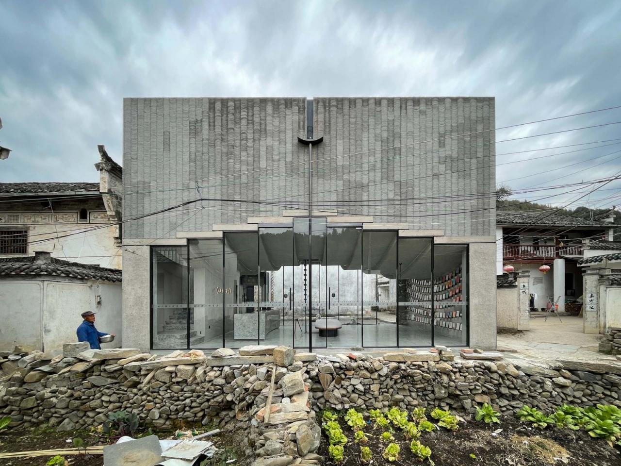 BIM建筑|桥廊:上海三联书店·黄山桃源店 / 来建筑设计工作室 BIM建筑|桥廊:上海三联书店·黄山桃源店 / 来建筑设计工作室