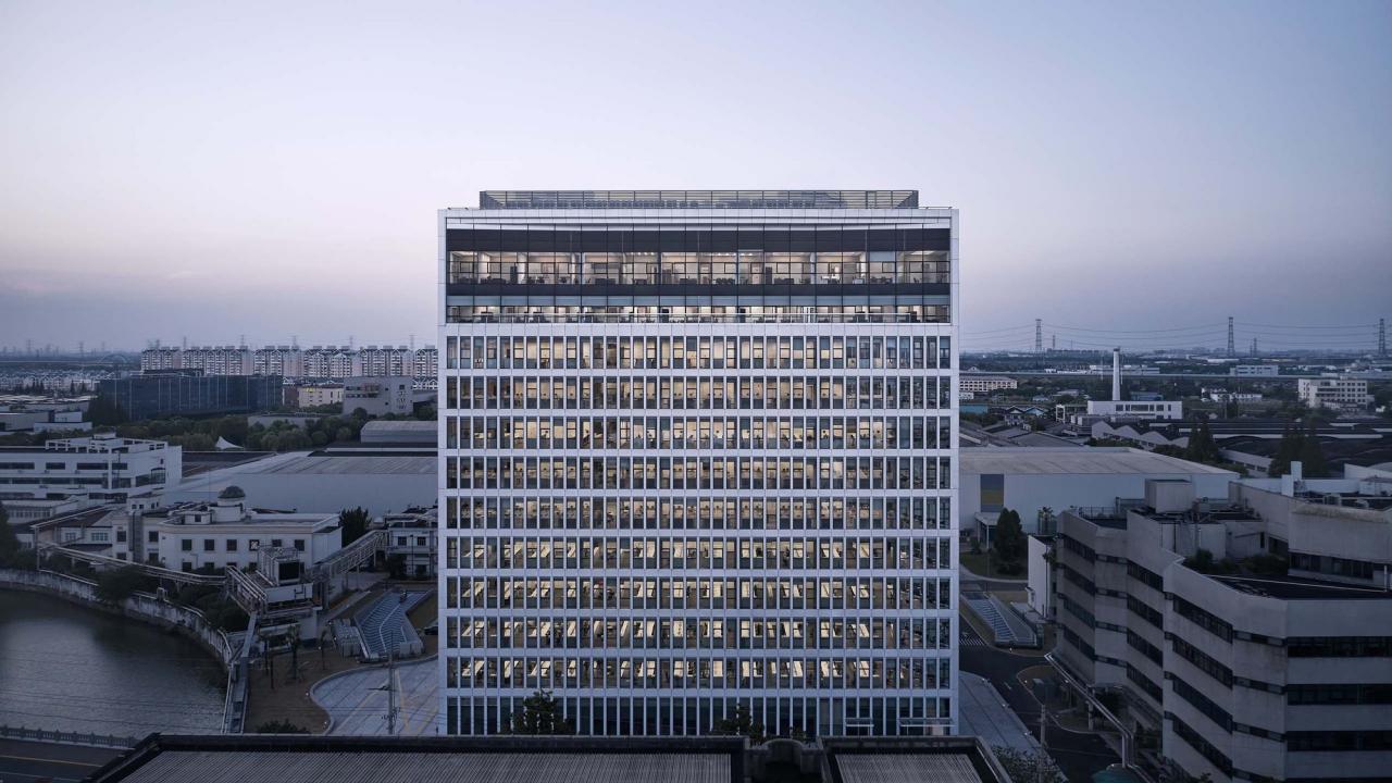 BIM建筑|上海上汽大众技术中心 / HPP建筑事务所 BIM建筑|上海上汽大众技术中心 / HPP建筑事务所