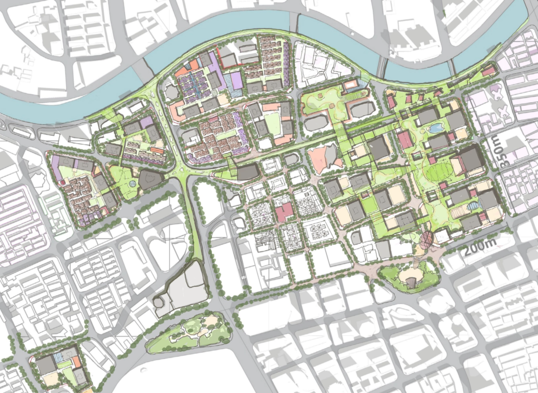 BIM建筑|城市核心区再开发设计思考 / ZWA卓时水石 BIM建筑|城市核心区再开发设计思考 / ZWA卓时水石