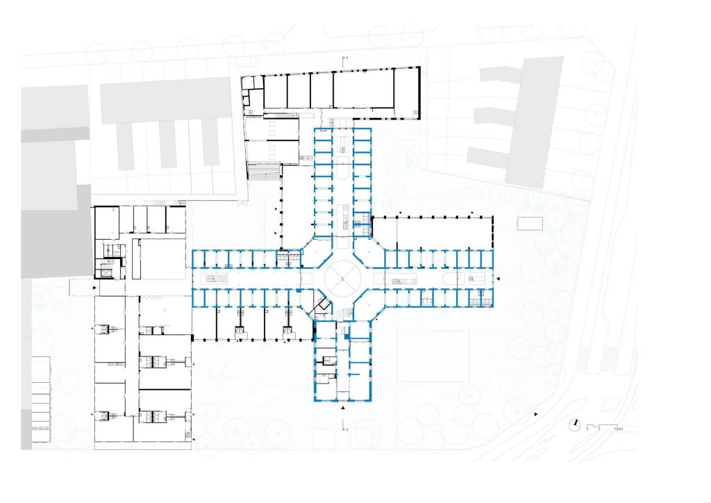 BIM建筑|由监狱改造而成的学校 / Atelier PRO architects BIM建筑|由监狱改造而成的学校 / Atelier PRO architects