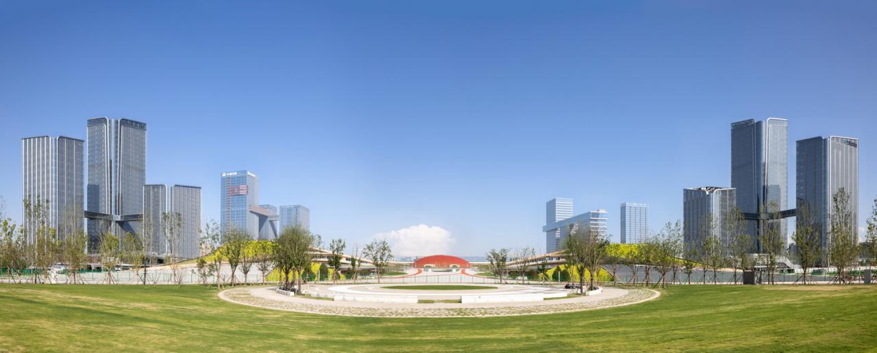 BIM建筑|最美全运会完美收官,奥体中轴之门继续绽放新的生命力 / 三益建筑设计 BIM建筑|最美全运会完美收官,奥体中轴之门继续绽放新的生命力 / 三益建筑设计