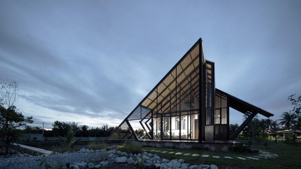 BIM建筑|三角屋,后院私宅 / TOUCH Architect BIM建筑|三角屋,后院私宅 / TOUCH Architect