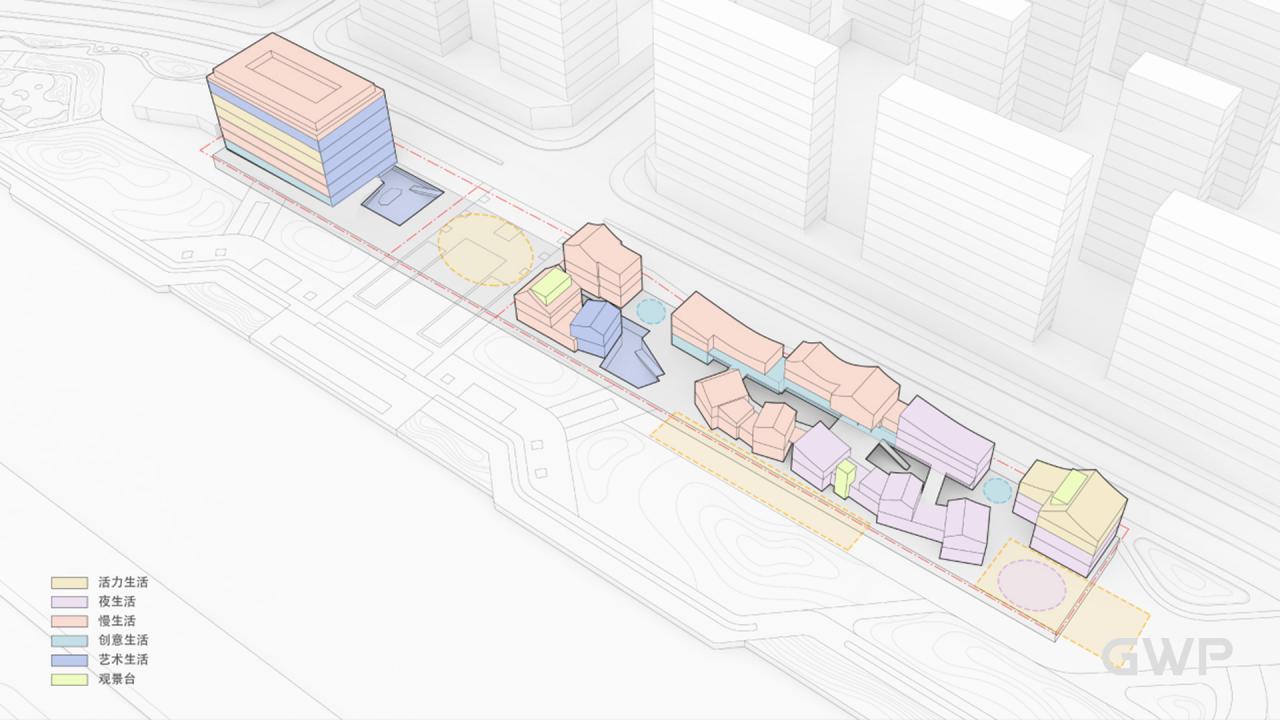 BIM建筑|杭州临安苕溪公园文化休闲商业街 / GWP作品 BIM建筑|杭州临安苕溪公园文化休闲商业街 / GWP作品