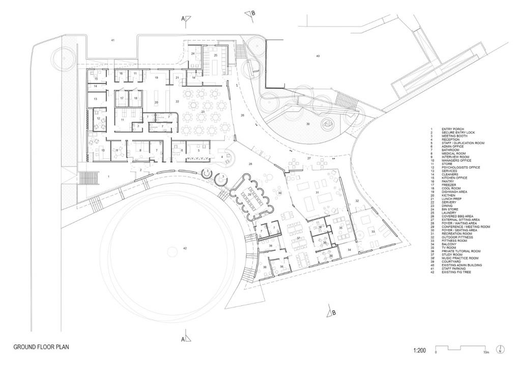 BIM建筑|城市海滩寄宿制学院 / iredale pedersen hook architects BIM建筑|城市海滩寄宿制学院 / iredale pedersen hook architects