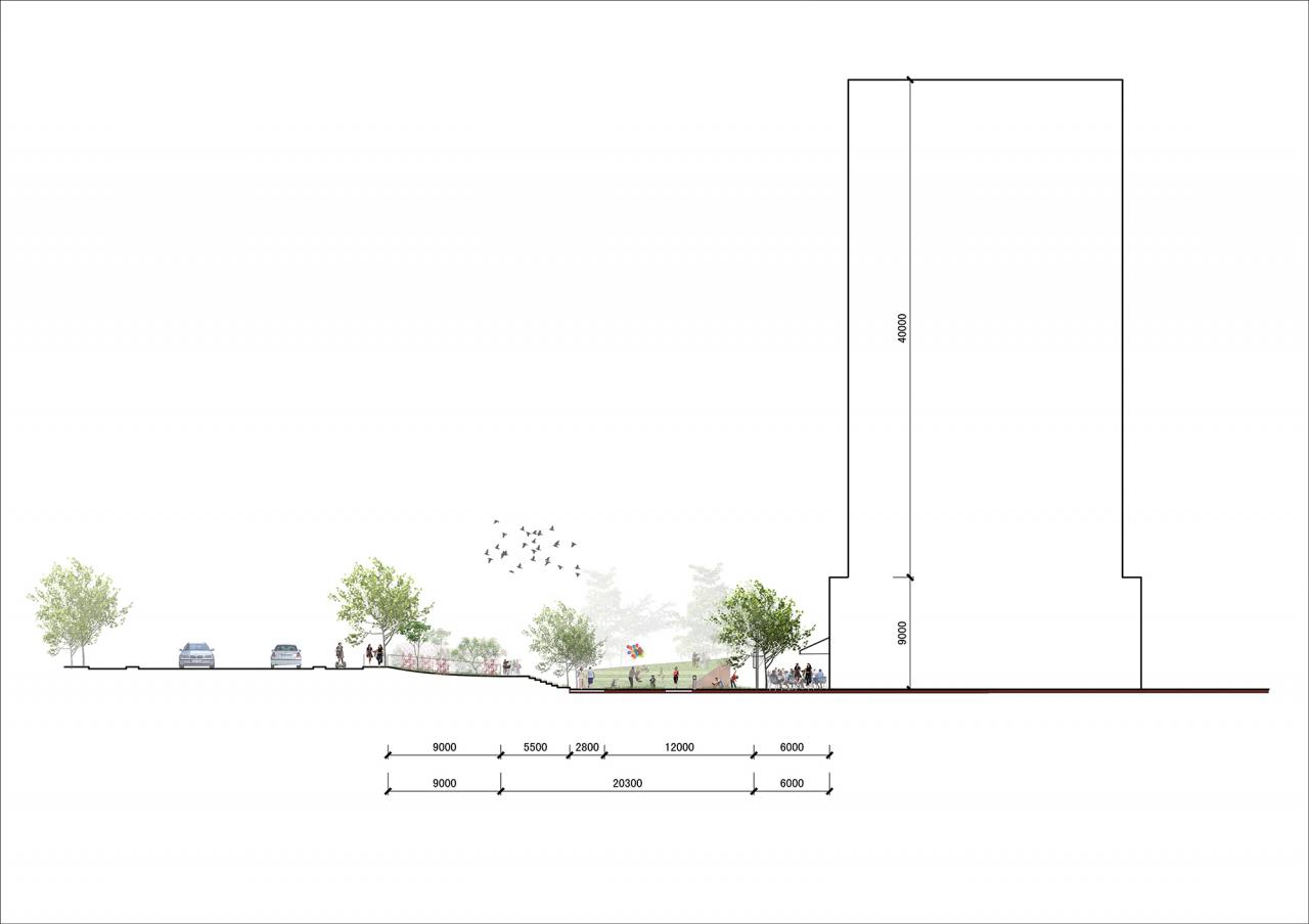 BIM建筑|上海闵行横泾港东岸滨水,景观公共空间改造 / SPARK Architects BIM建筑|上海闵行横泾港东岸滨水,景观公共空间改造 / SPARK Architects