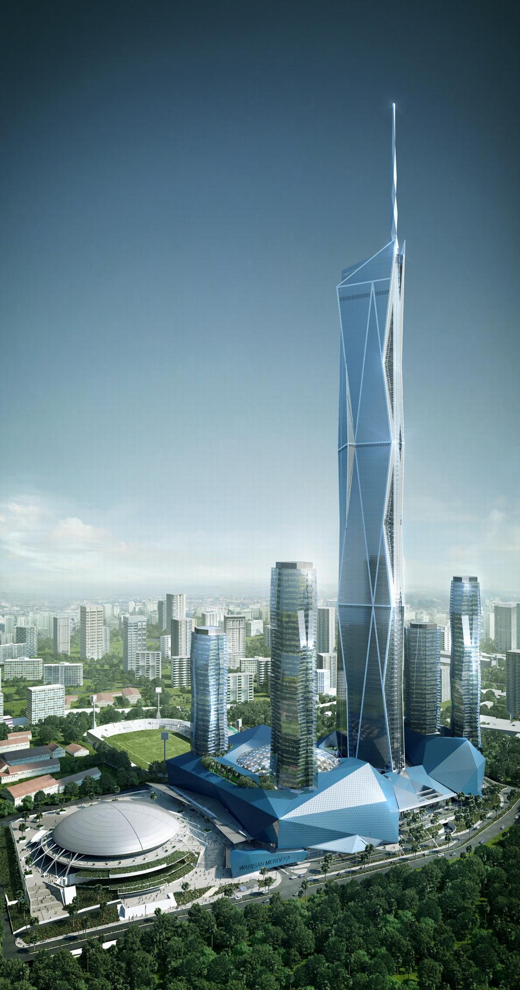 BIM建筑|Merdeka 118大楼,吉隆坡 / Fender Katsalidis BIM建筑|Merdeka 118大楼,吉隆坡 / Fender Katsalidis