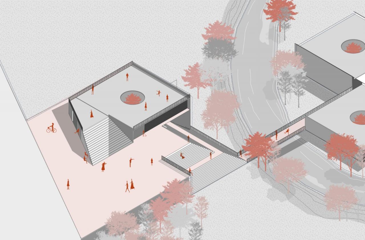 BIM建筑|墨西哥塔帕丘拉社会援助中心 / Laboratorio de Acupuntura Urbana BIM建筑|墨西哥塔帕丘拉社会援助中心 / Laboratorio de Acupuntura Urbana