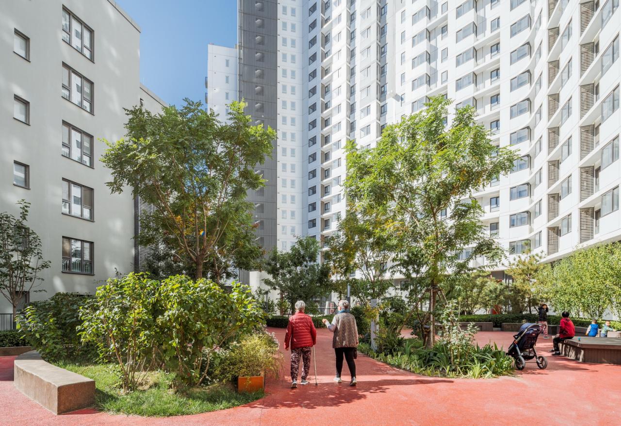 BIM建筑|百子湾公租房(燕保·百湾家园)/ MAD公布首个建成公租房项目 BIM建筑|百子湾公租房(燕保·百湾家园)/ MAD公布首个建成公租房项目