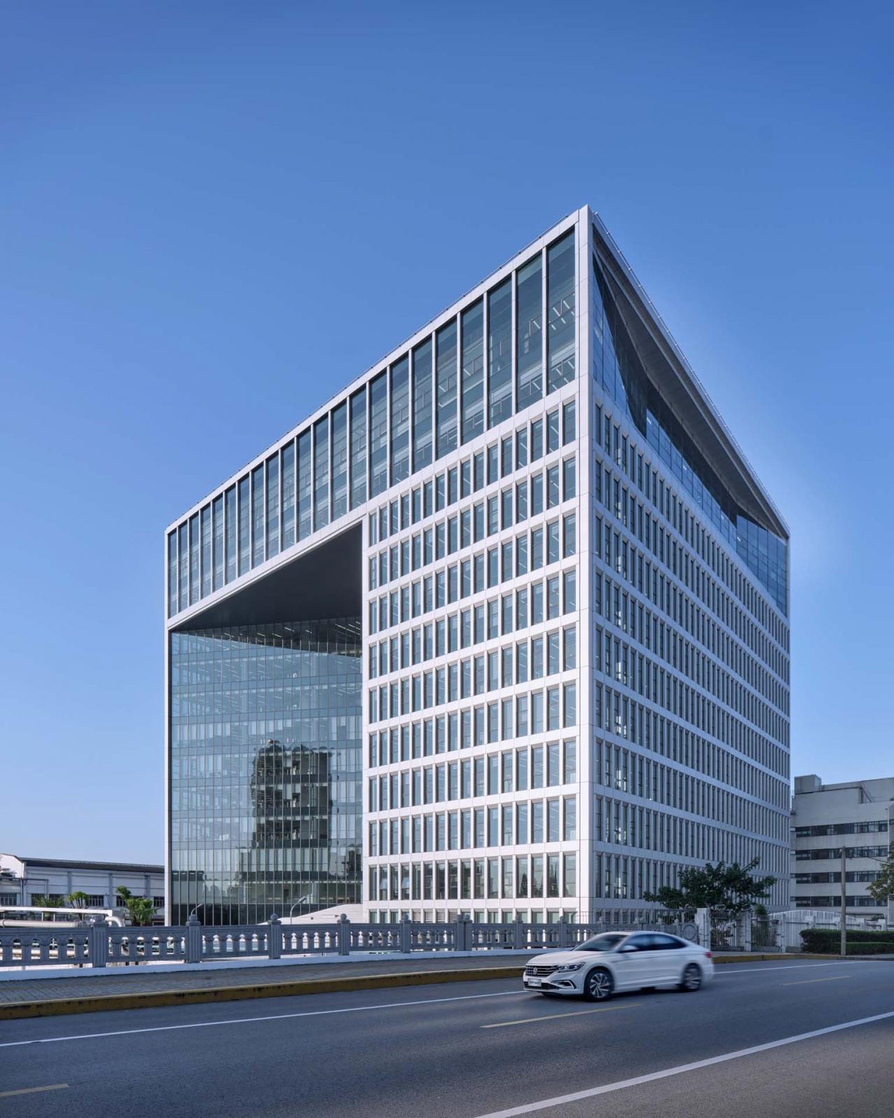 BIM建筑|上海上汽大众技术中心 / HPP建筑事务所 BIM建筑|上海上汽大众技术中心 / HPP建筑事务所
