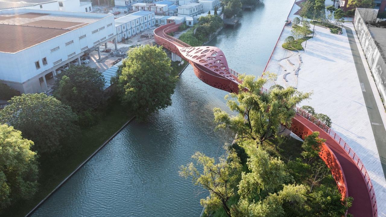 BIM建筑|上海闵行横泾港东岸滨水,景观公共空间改造 / SPARK Architects BIM建筑|上海闵行横泾港东岸滨水,景观公共空间改造 / SPARK Architects