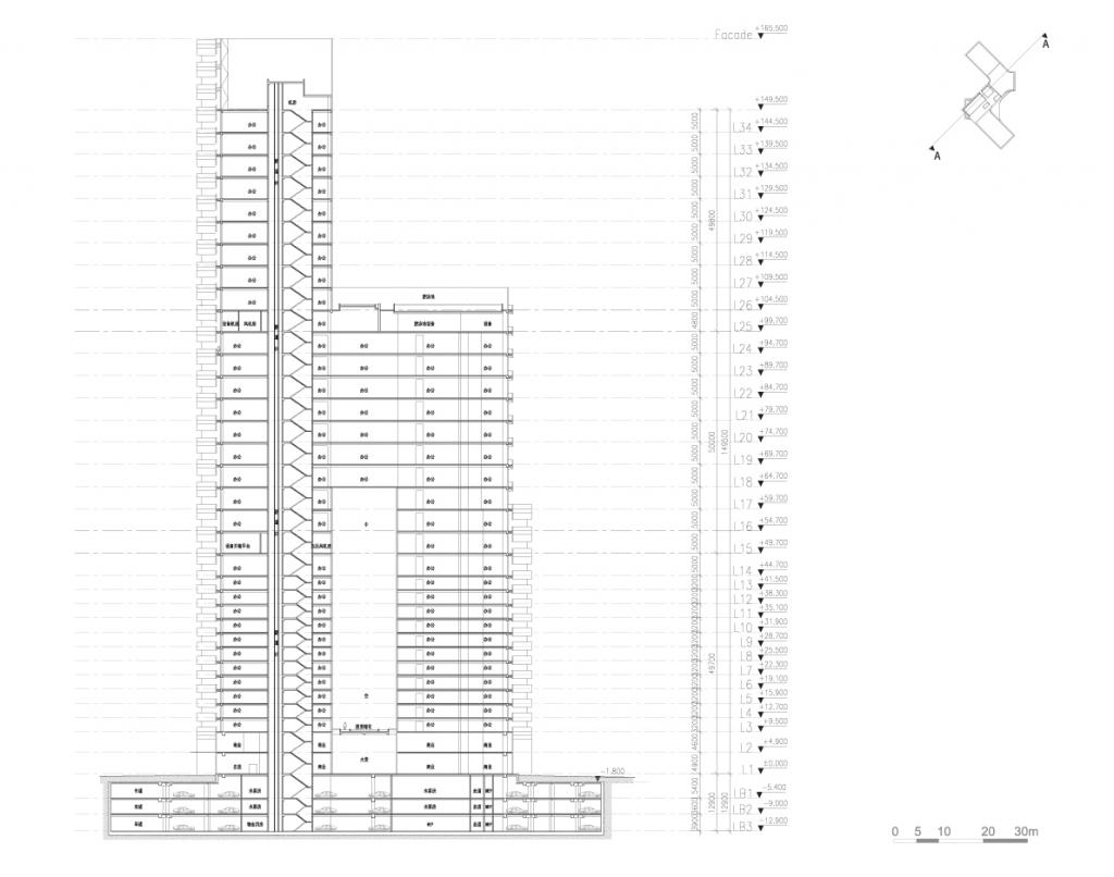 BIM建筑|广州南沙建滔广场 / Aedas BIM建筑|广州南沙建滔广场 / Aedas