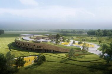 BIM建筑|亨宁·拉森建造屋顶可步行的学校-BIM建筑网