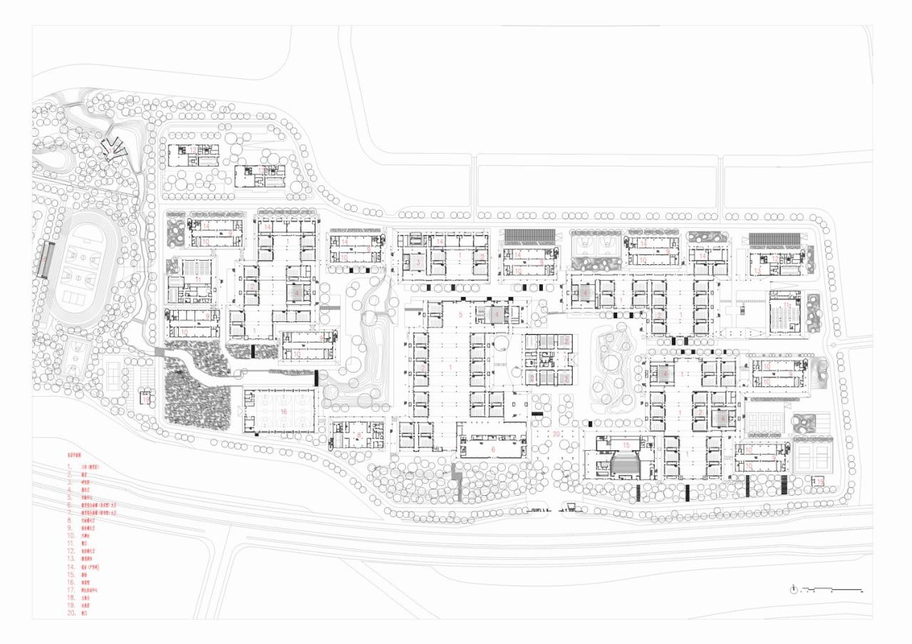 BIM建筑|中国美术学院良渚校区 / 非常建筑 BIM建筑|中国美术学院良渚校区 / 非常建筑