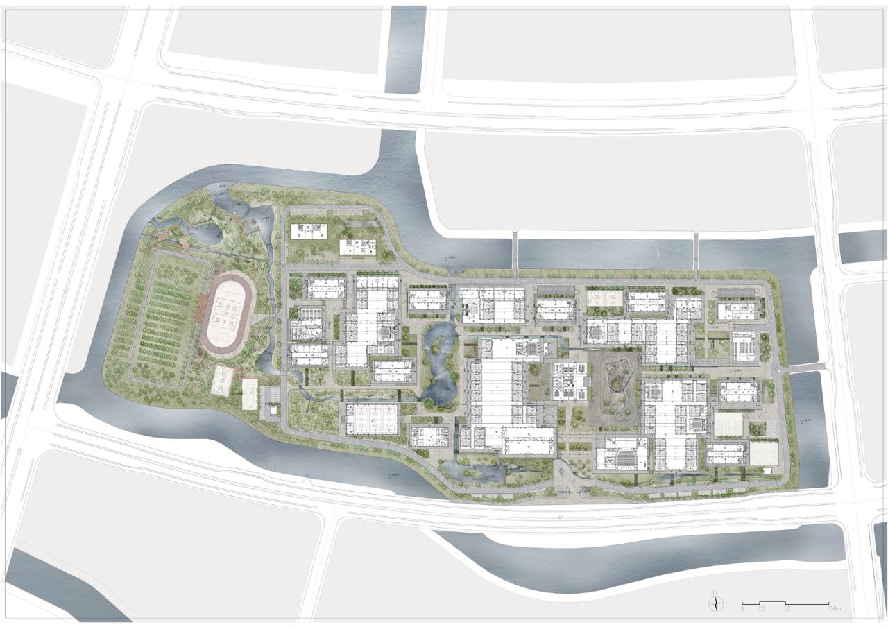 BIM建筑|中国美术学院良渚校区 / 非常建筑 BIM建筑|中国美术学院良渚校区 / 非常建筑