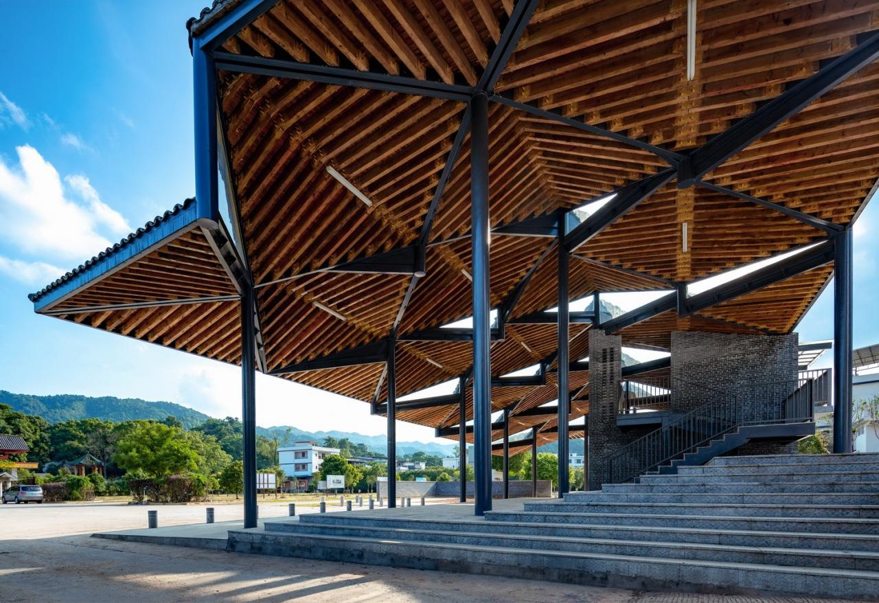 BIM建筑|乡土建筑的单元式转译 ——南粤古驿道梅岭驿站创作实践 / GDAD-城市建筑工作室 BIM建筑|乡土建筑的单元式转译 ——南粤古驿道梅岭驿站创作实践 / GDAD-城市建筑工作室