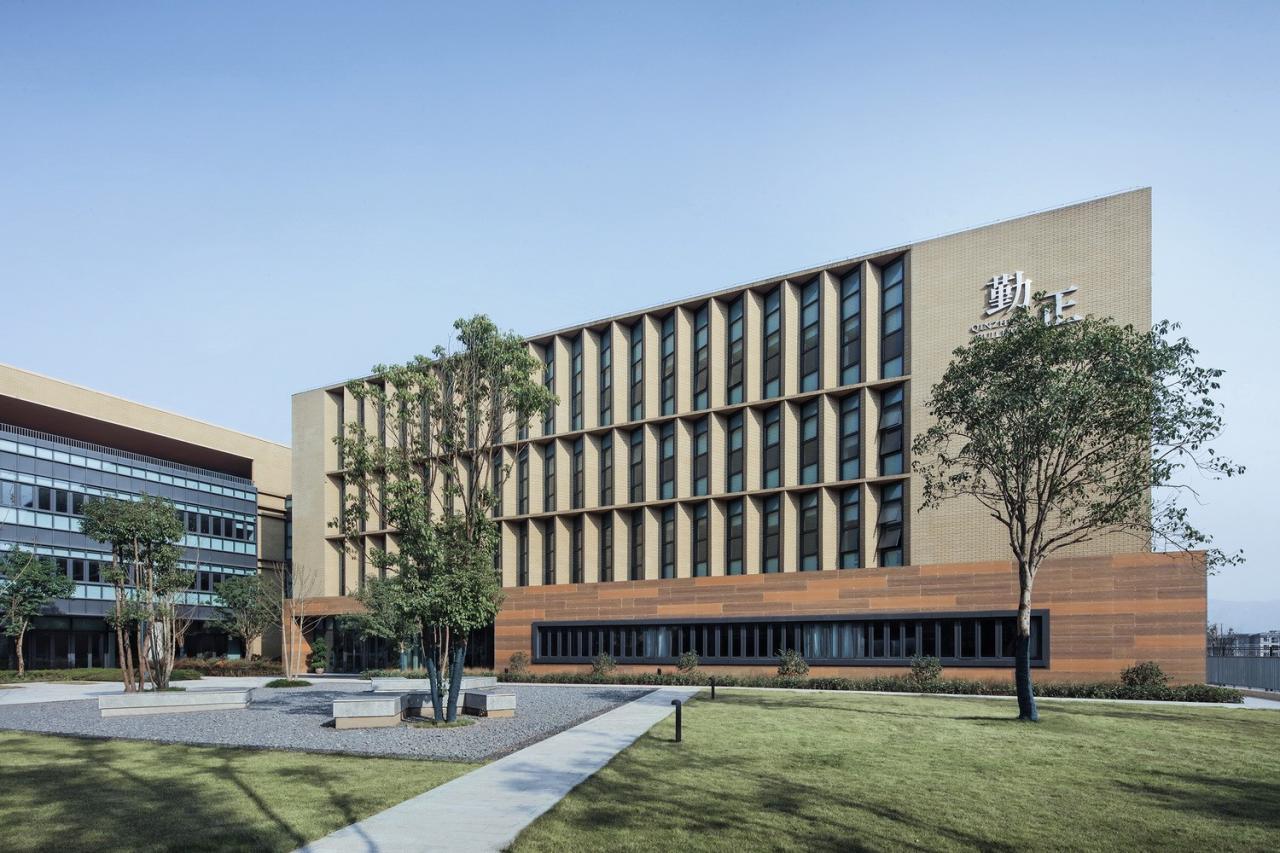 BIM建筑|西南大学附属中学两江校区:消失的高密度校园 / gad BIM建筑|西南大学附属中学两江校区:消失的高密度校园 / gad