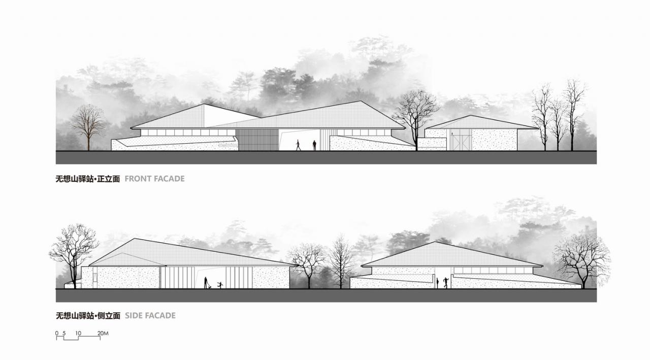 BIM建筑|无想山秋湖驿站 / 米思建筑 BIM建筑|无想山秋湖驿站 / 米思建筑