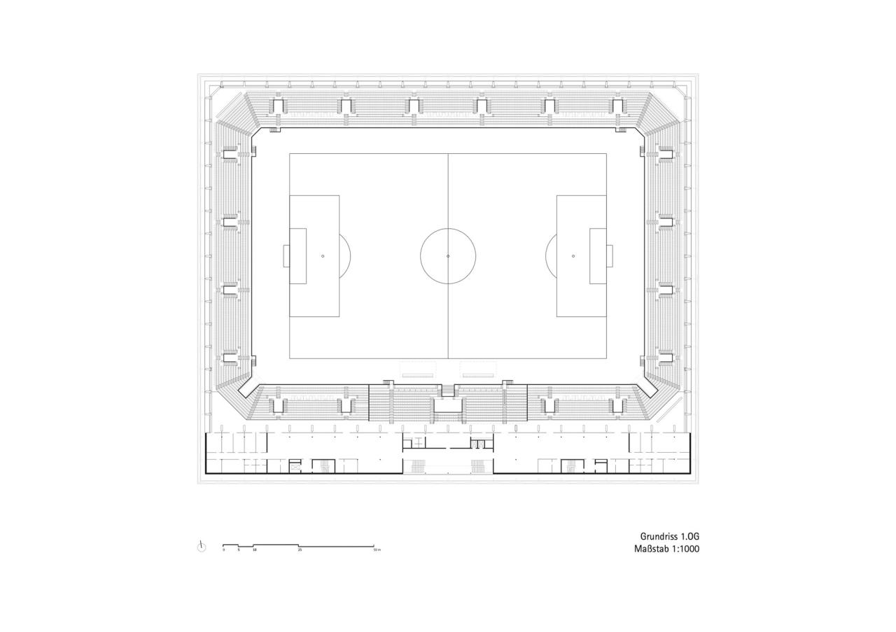BIM建筑|卢森堡足球橄榄球体育场 / gmp Architects BIM建筑|卢森堡足球橄榄球体育场 / gmp Architects