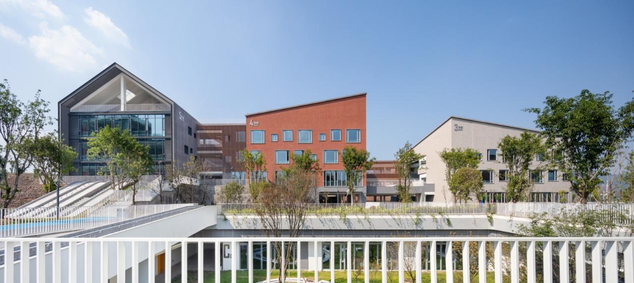 BIM建筑|重庆两江人民小学:在大自然里勇敢冒险 / gad BIM建筑|重庆两江人民小学:在大自然里勇敢冒险 / gad