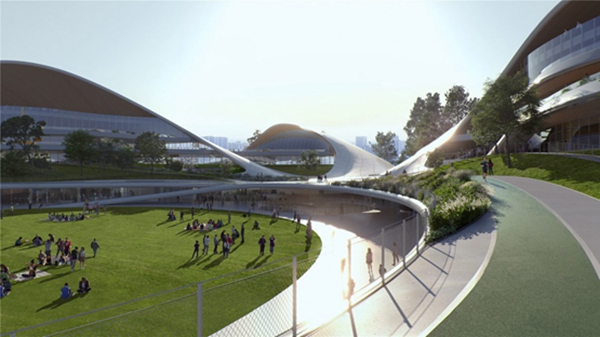 BIM建筑|MAD设计嘉兴市民中心 BIM建筑|MAD设计嘉兴市民中心