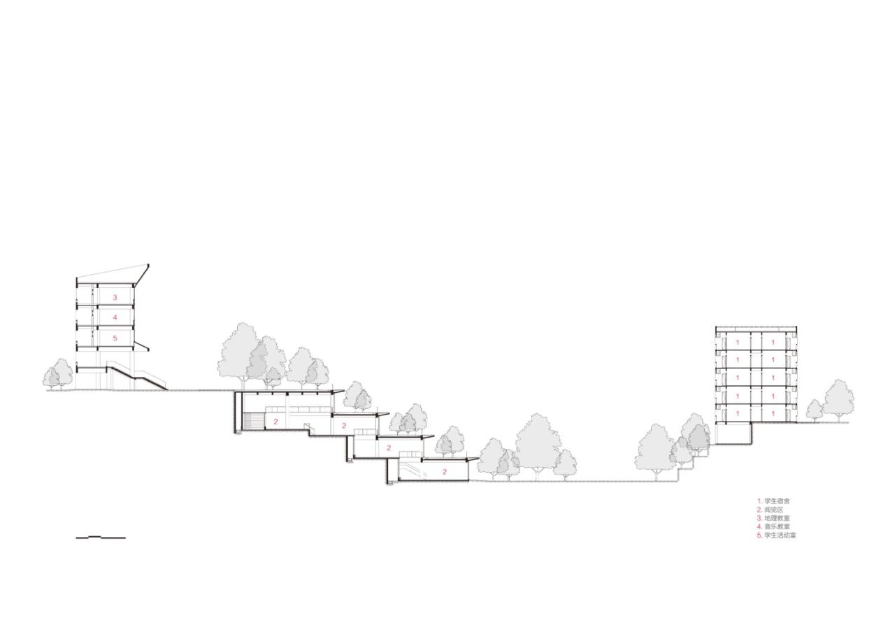 BIM建筑|西南大学附属中学两江校区:消失的高密度校园 / gad BIM建筑|西南大学附属中学两江校区:消失的高密度校园 / gad