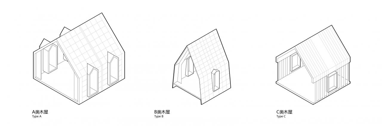 BIM建筑|木屋小镇:岛屿 · 丛林 · 小木屋,九江 / 平介设计 BIM建筑|木屋小镇:岛屿 · 丛林 · 小木屋,九江 / 平介设计