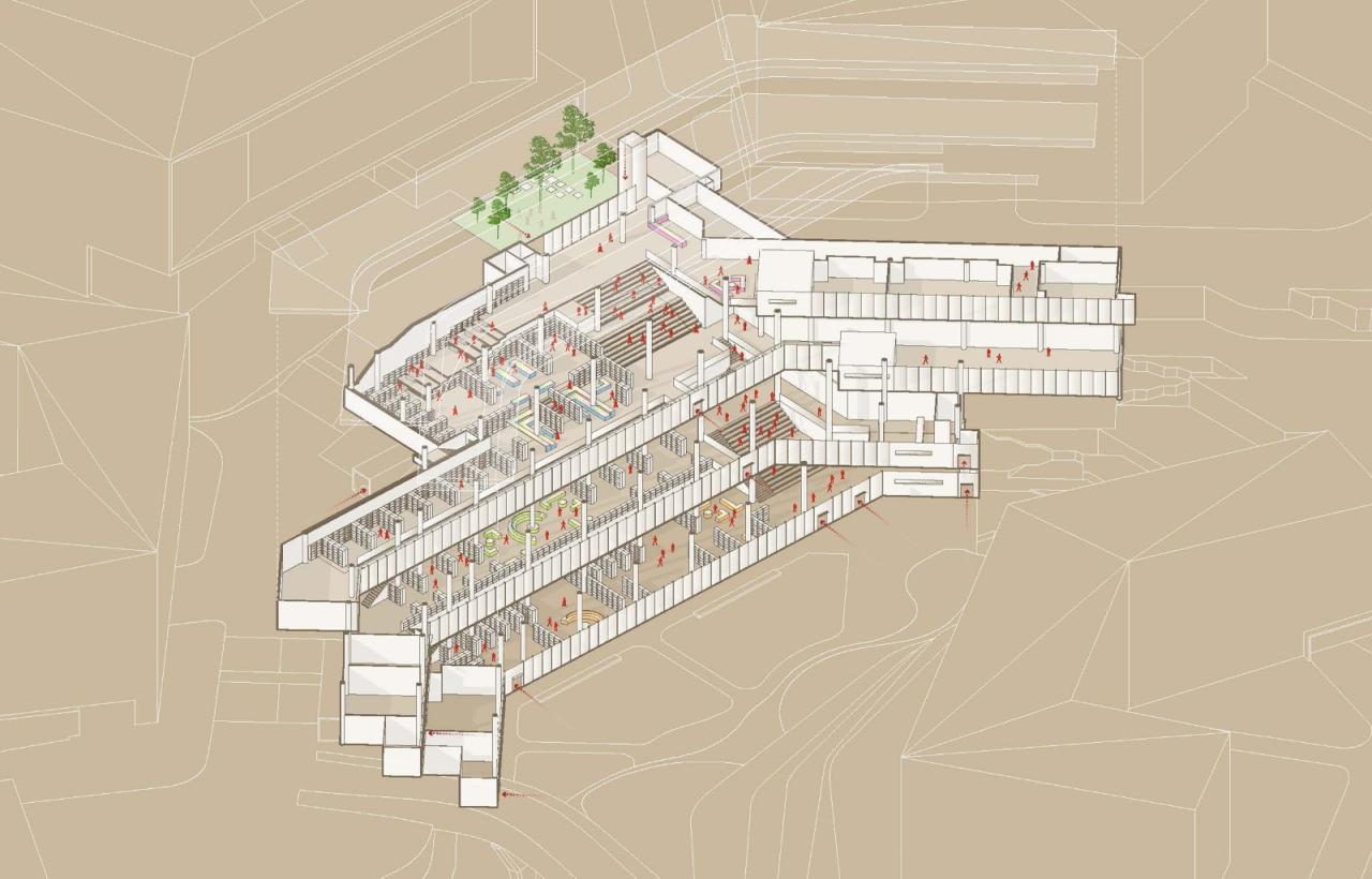 BIM建筑|西南大学附属中学两江校区:消失的高密度校园 / gad BIM建筑|西南大学附属中学两江校区:消失的高密度校园 / gad