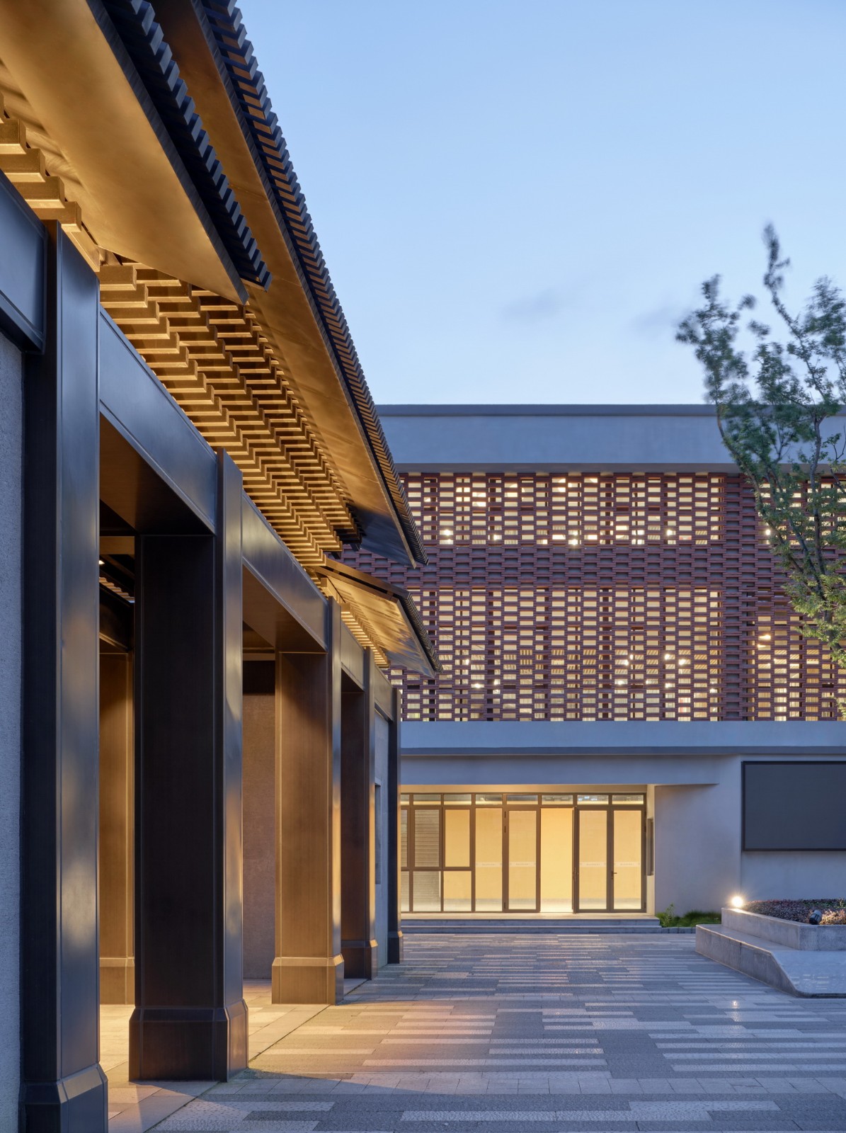BIM建筑|树下问道,山间筑园 ——乐清市荆山公学 / 浙江大学建筑设计研究院有限公司 BIM建筑|树下问道,山间筑园 ——乐清市荆山公学 / 浙江大学建筑设计研究院有限公司
