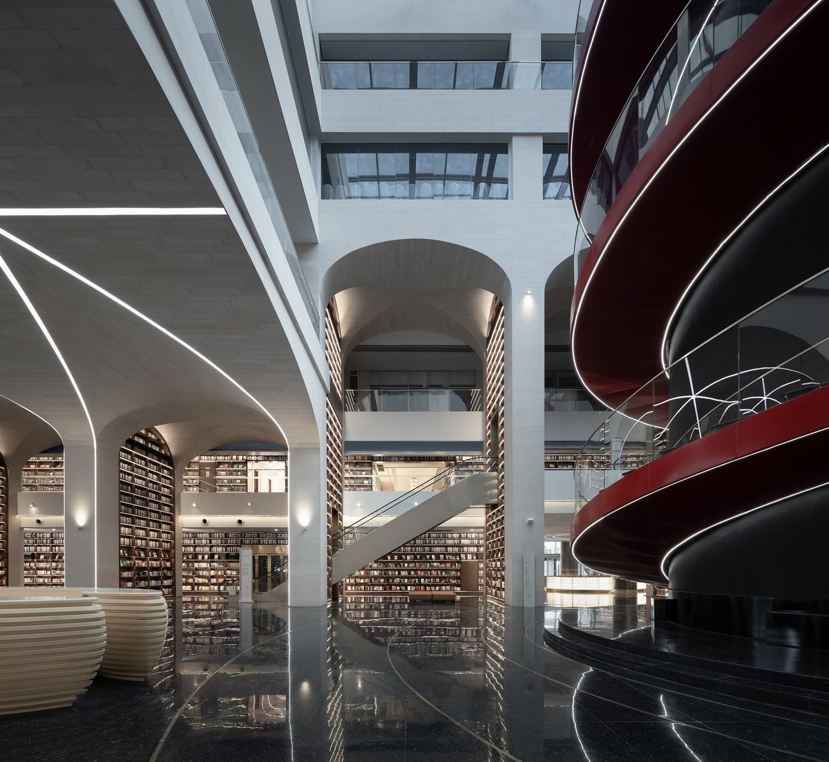 BIM建筑|东台图书馆综合体改造 / ORIA 和睿建筑 BIM建筑|东台图书馆综合体改造 / ORIA 和睿建筑