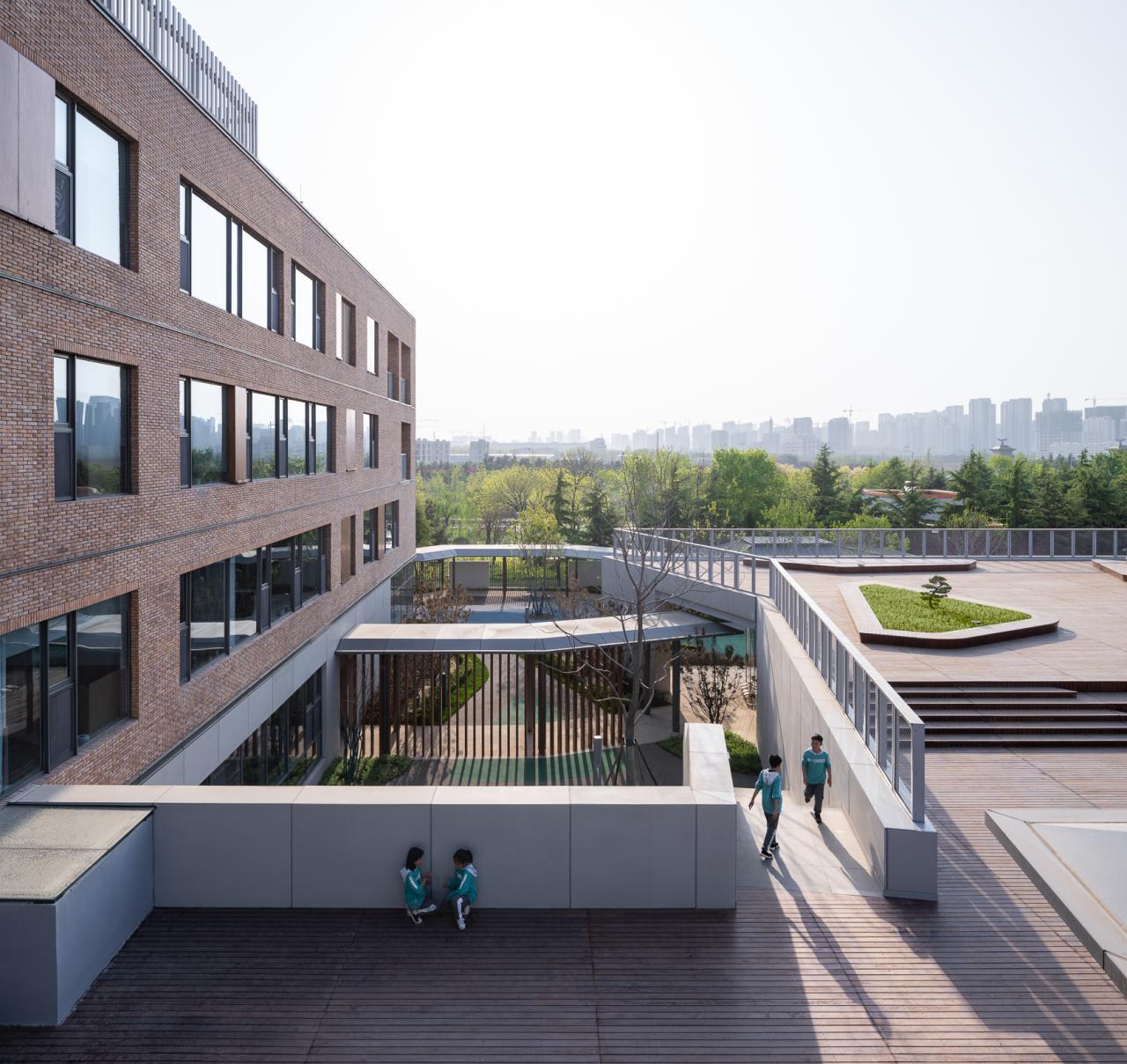 BIM建筑|潍坊歌尔学校:以内容推导空间构成 / gad BIM建筑|潍坊歌尔学校:以内容推导空间构成 / gad