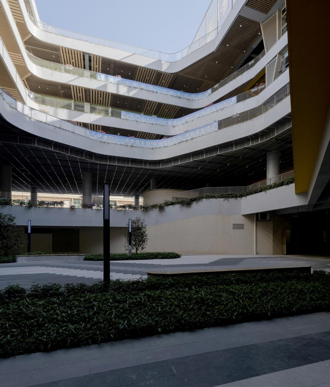 BIM建筑|深圳市宝安区上星学校 / 第伍建筑 BIM建筑|深圳市宝安区上星学校 / 第伍建筑
