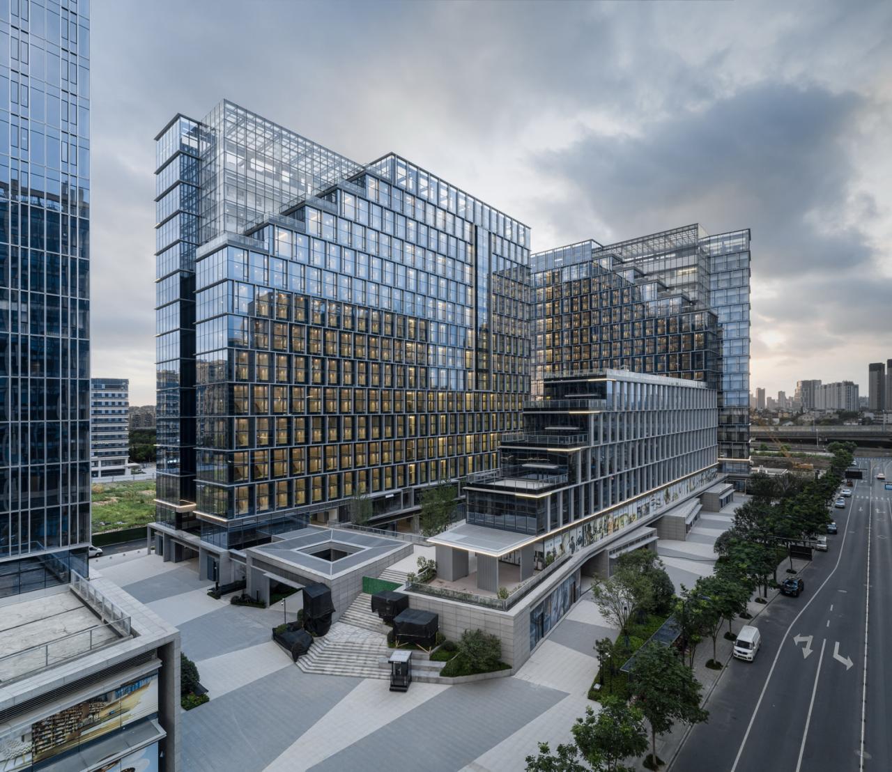 BIM建筑|共享生活的垂直探索,春树云筑 / gad BIM建筑|共享生活的垂直探索,春树云筑 / gad