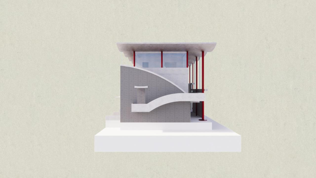 BIM建筑|雨屋 / 来建筑设计工作室 BIM建筑|雨屋 / 来建筑设计工作室