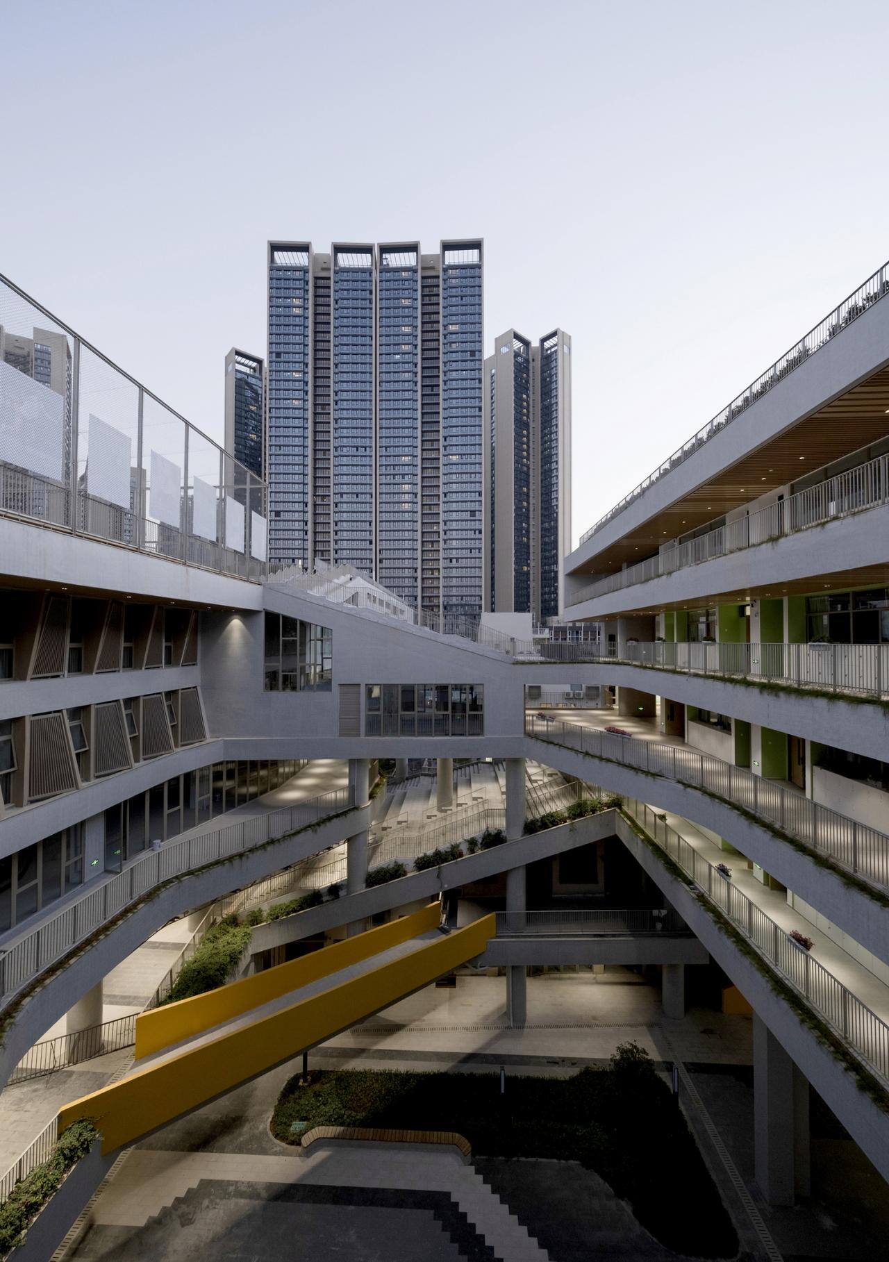 BIM建筑|深圳市宝安区上星学校 / 第伍建筑 BIM建筑|深圳市宝安区上星学校 / 第伍建筑