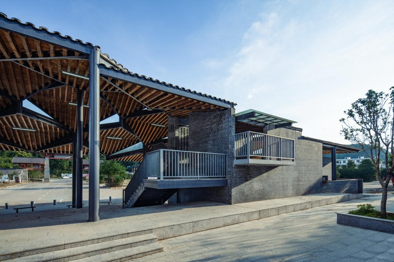 BIM建筑|乡土建筑的单元式转译 ——南粤古驿道梅岭驿站创作实践 / GDAD-城市建筑工作室 BIM建筑|乡土建筑的单元式转译 ——南粤古驿道梅岭驿站创作实践 / GDAD-城市建筑工作室