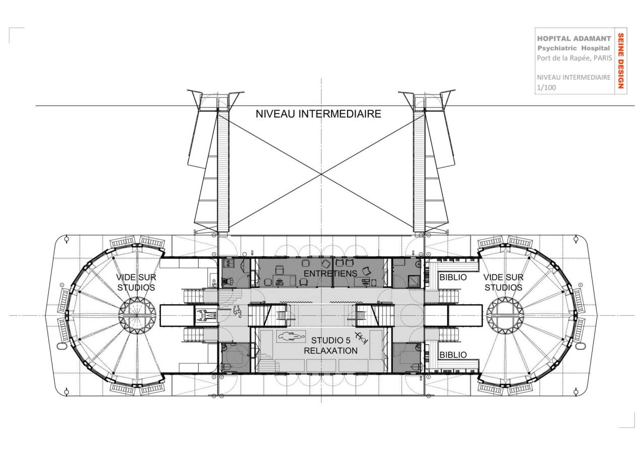 BIM建筑|巴黎精神病院Adamant / Seine Design BIM建筑|巴黎精神病院Adamant / Seine Design