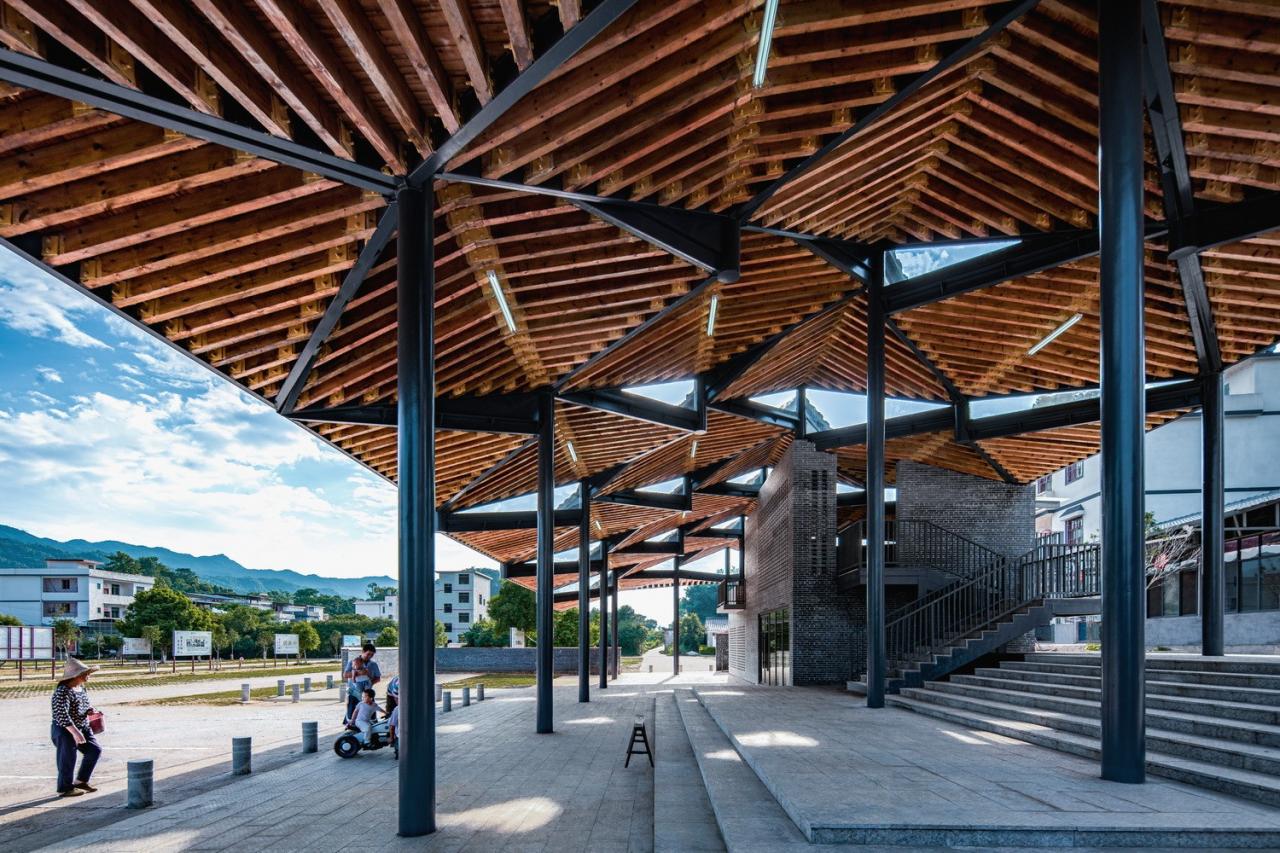 BIM建筑|乡土建筑的单元式转译 ——南粤古驿道梅岭驿站创作实践 / GDAD-城市建筑工作室 BIM建筑|乡土建筑的单元式转译 ——南粤古驿道梅岭驿站创作实践 / GDAD-城市建筑工作室