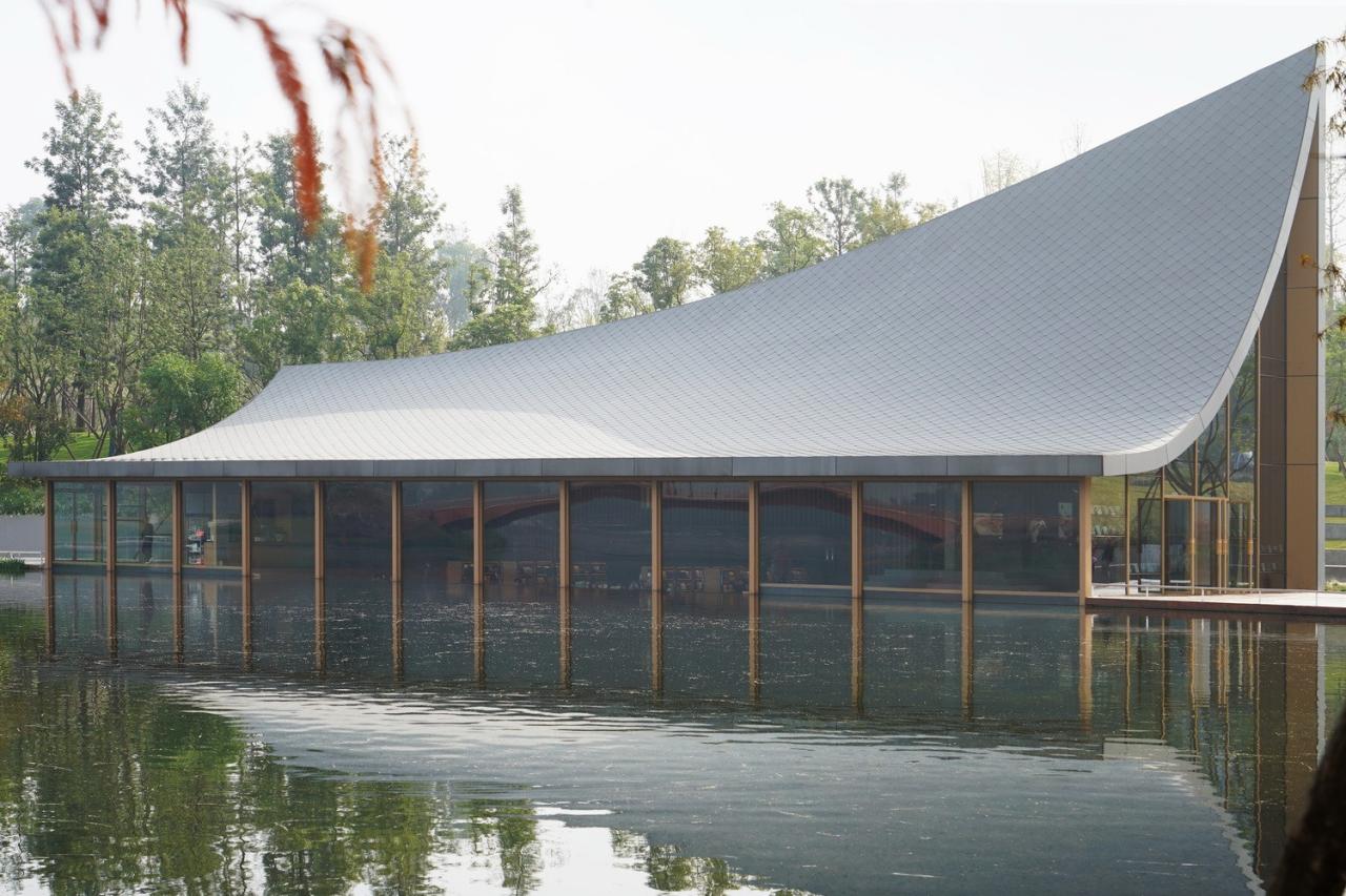 BIM建筑|成都兴隆湖中信书店 / MUDA 慕达建筑 BIM建筑|成都兴隆湖中信书店 / MUDA 慕达建筑