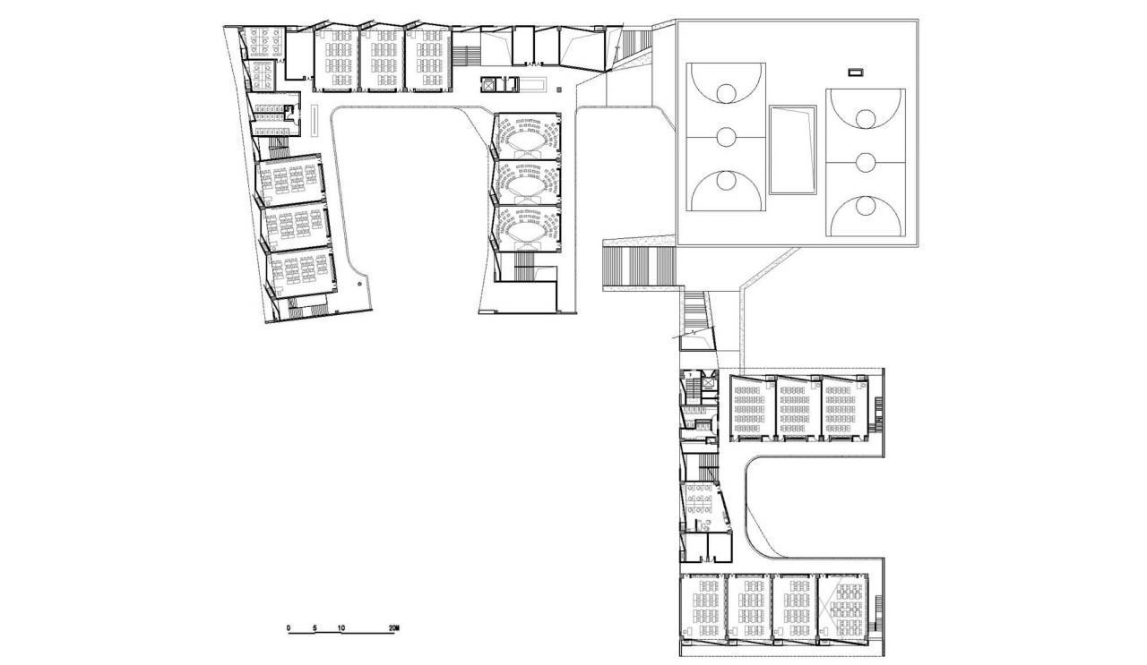 BIM建筑|深圳市宝安区上星学校 / 第伍建筑 BIM建筑|深圳市宝安区上星学校 / 第伍建筑
