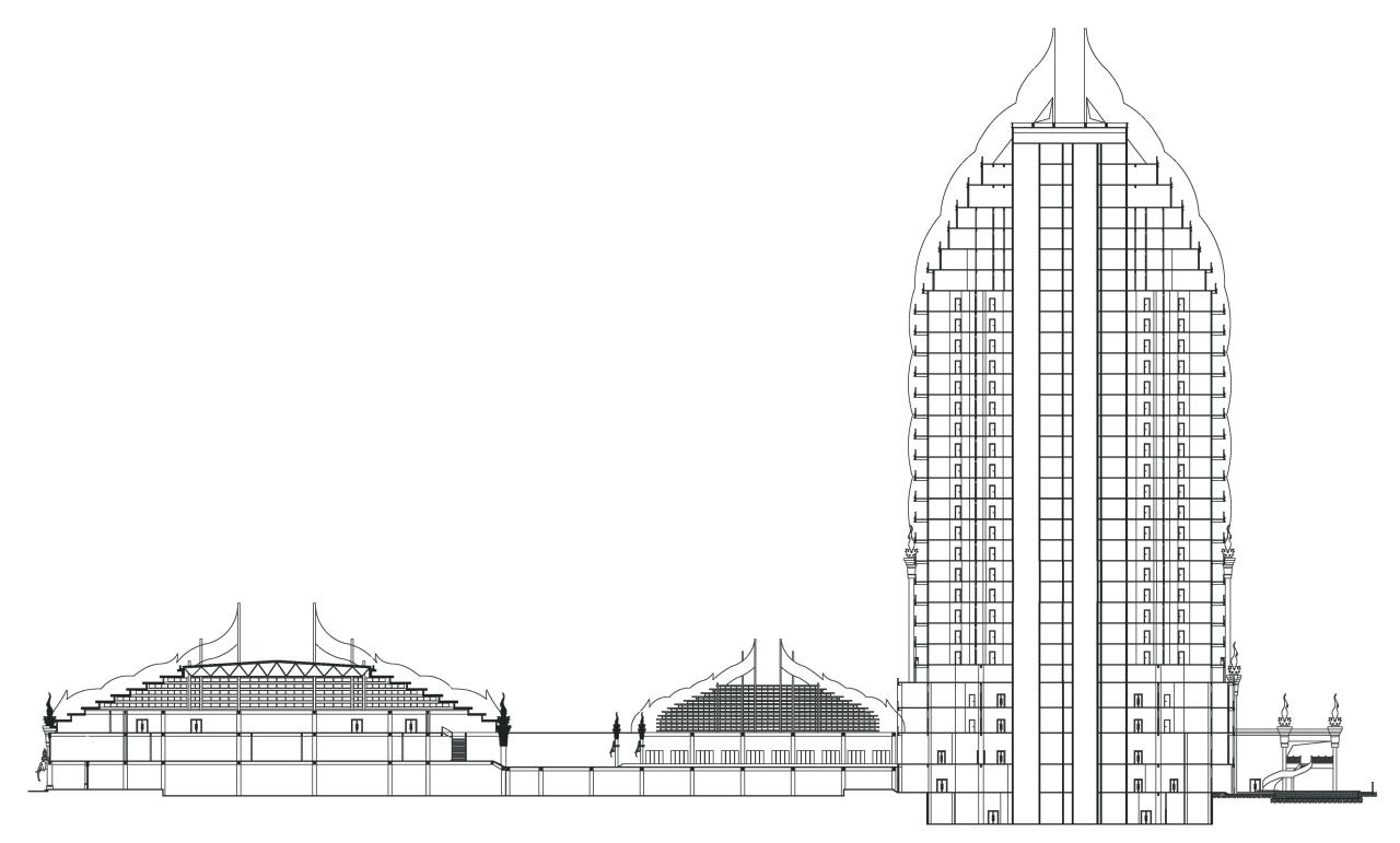 BIM建筑|雨林里的“繁花”:西双版纳景兰国际会议度假酒店 / 纲亚建筑+本土实践(广州) BIM建筑|雨林里的“繁花”:西双版纳景兰国际会议度假酒店 / 纲亚建筑+本土实践(广州)